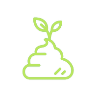 Compost material icon