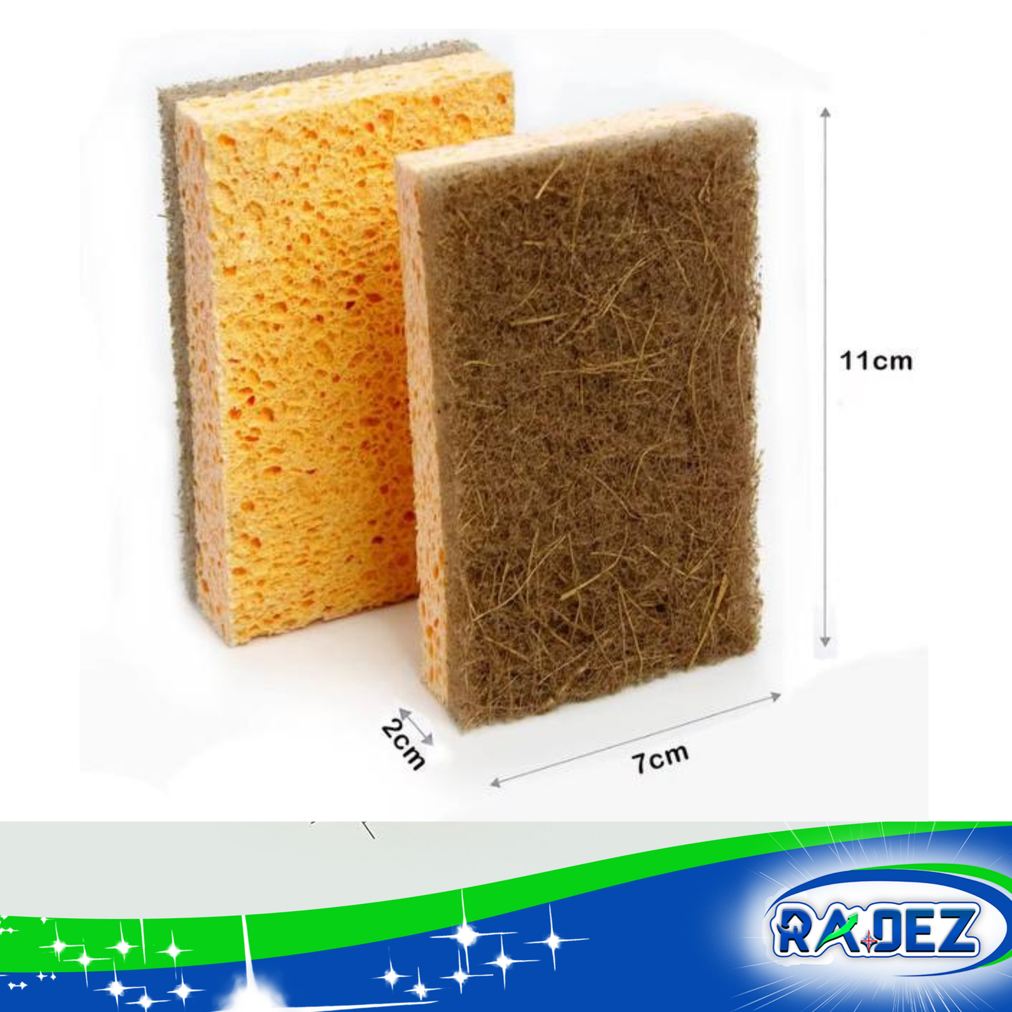 Eco coconut sponges 10 pack