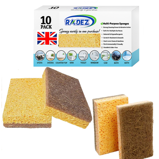 Eco coconut sponges 10 pack