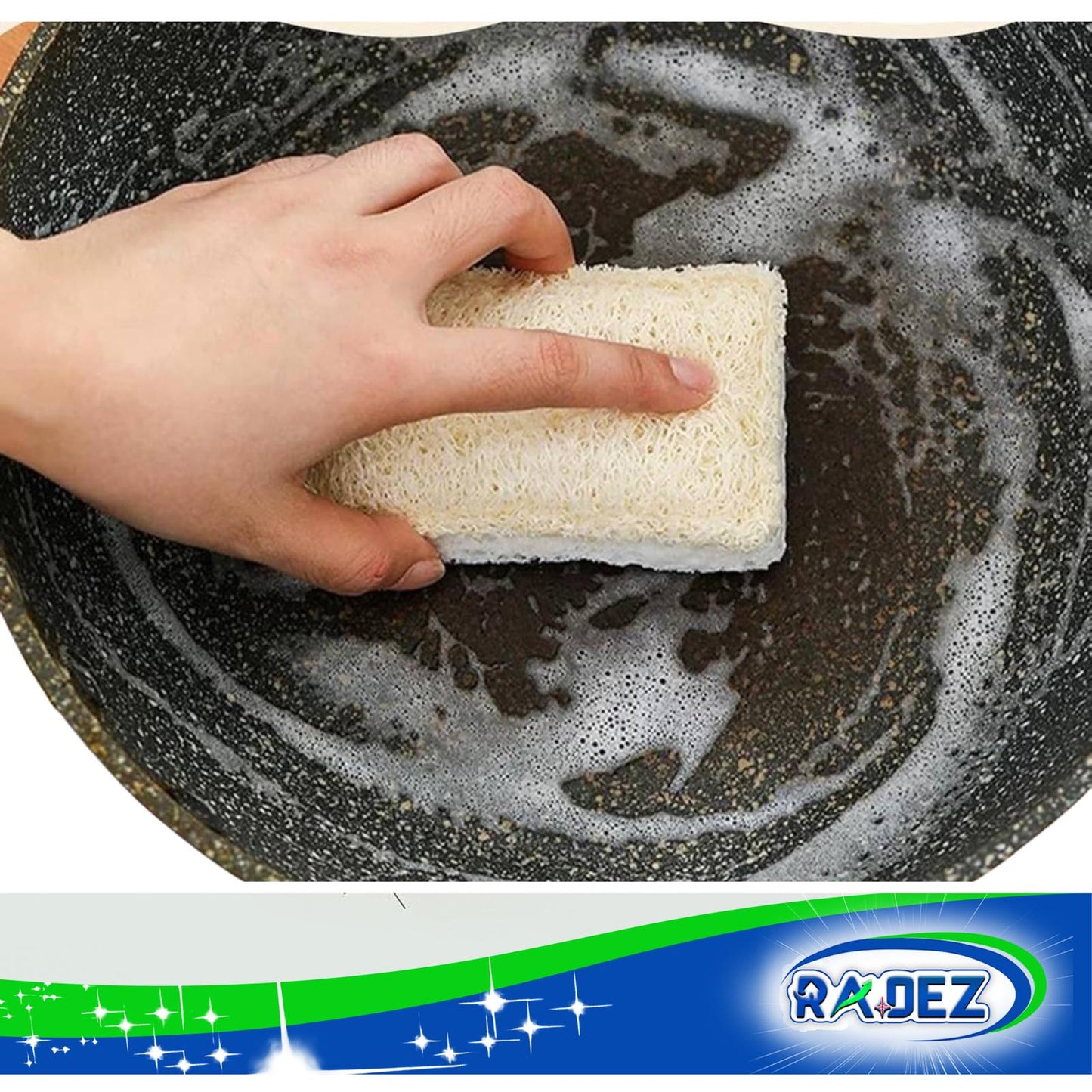 10 Pack Loofah 10 Pack Coconut